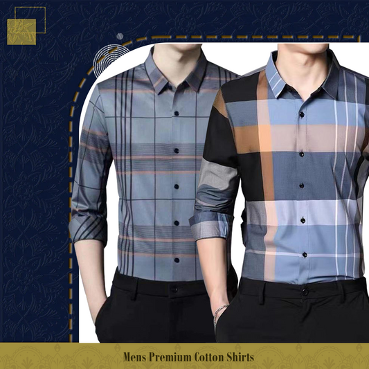 Men's Premium Cotton Shirts (GL+SOB)