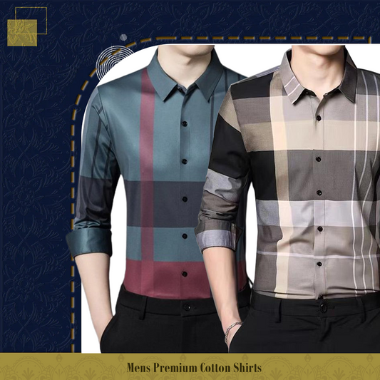 Men's Premium Cotton Shirts (GRC + CGL)