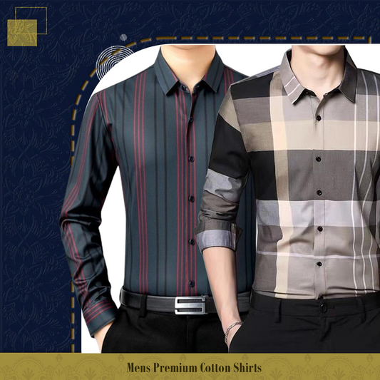 Men's Premium Cotton Shirts (R LINE+CGL)