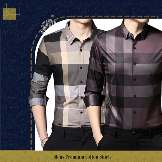Men's Premium Cotton Shirts (CGL+BB2)