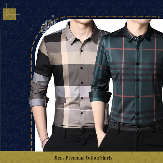 Men's Premium Cotton Shirts (CGL+GBL)