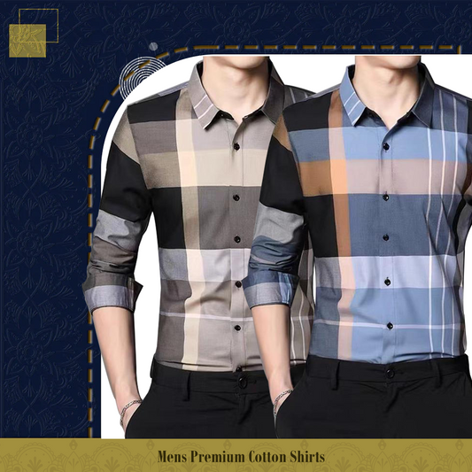 Men's Premium Cotton Shirts (CGL+SOB)