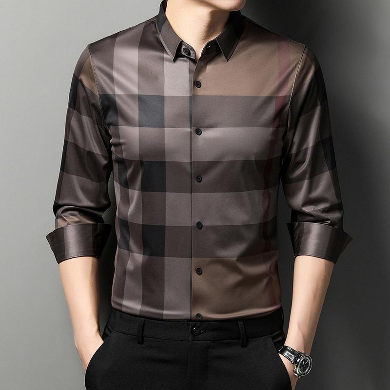 Pack of 2 Full Sleeve Cotton Check Shirt (PEACH+BB CHECK)