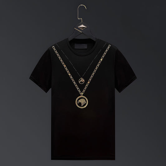 Pack Of 2 Luxury Cotton T-shirts (FLOCK+TIGER 1)