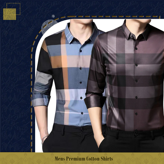 Men's Premium Cotton Shirts (SOB+BB 2)