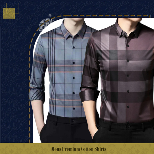 Men's Premium Cotton Shirts (GL+BB2)