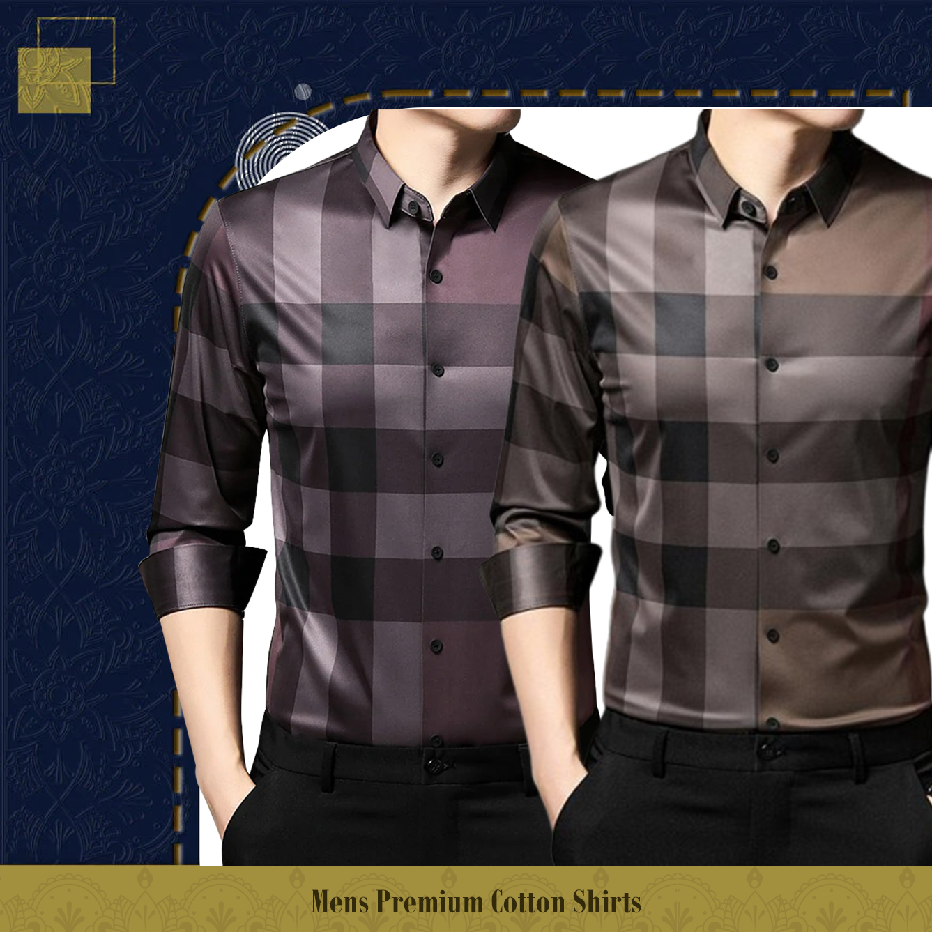 Full Sleeve Cotton Check Shirt (BB 2+ BB CHECK)