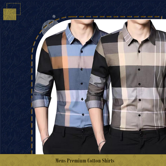 Men's Premium Cotton Shirts (SOB+CGL)