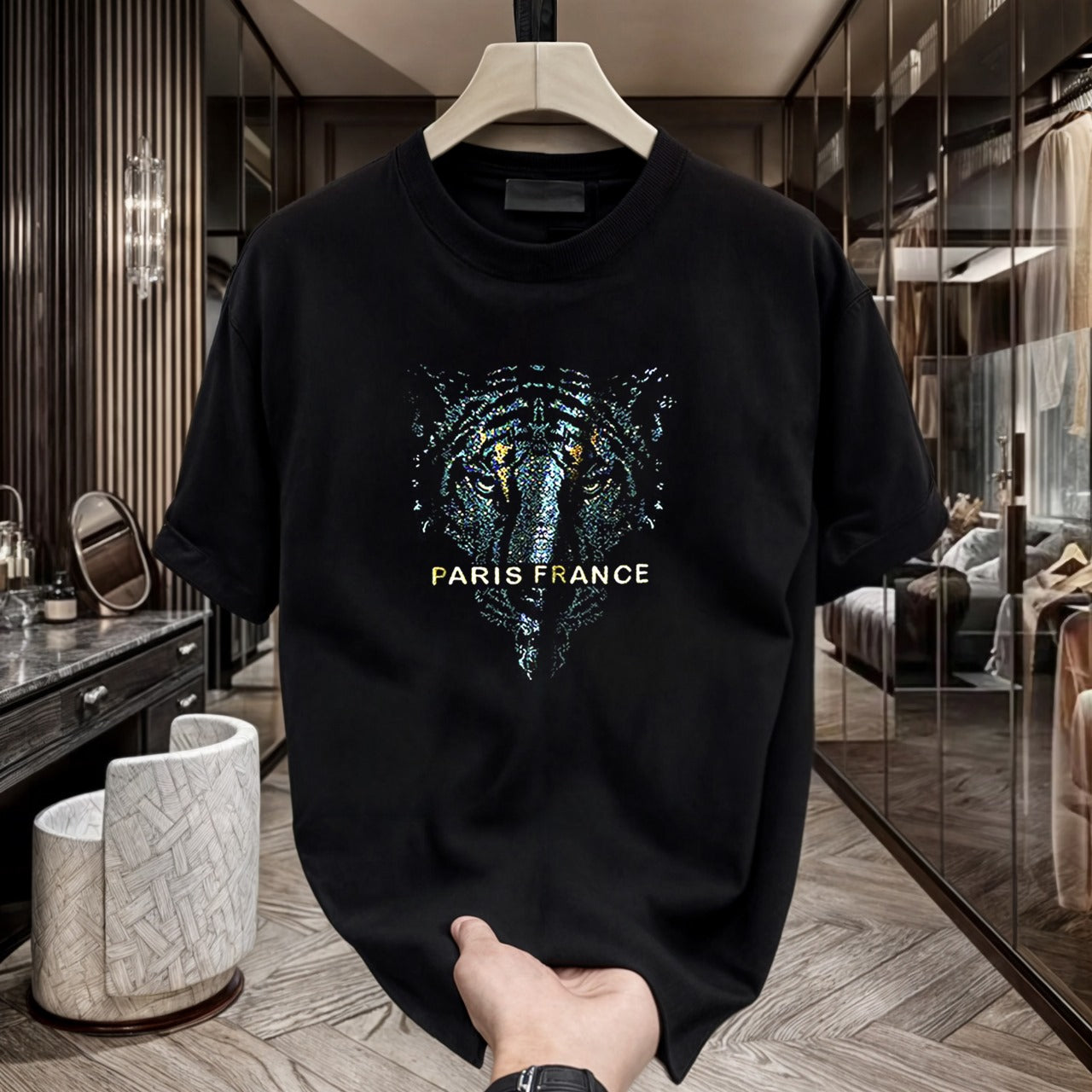 Men's Luxury Cotton T-shirts (PARIS)