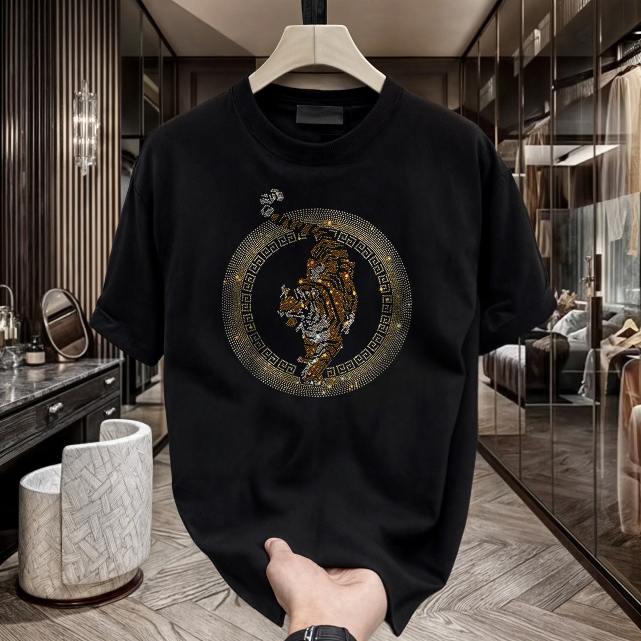 Men's Luxury Cotton T-shirts (TIGER 4)