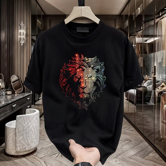 Men's Luxury Cotton T-shirts (LION)