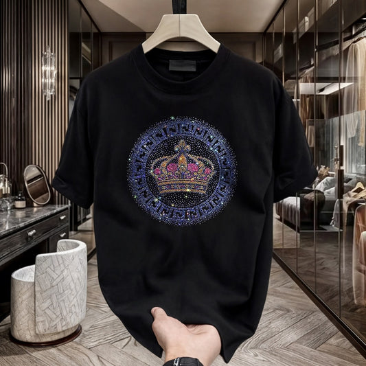 Men's Luxury Cotton T-shirts (CROWN)