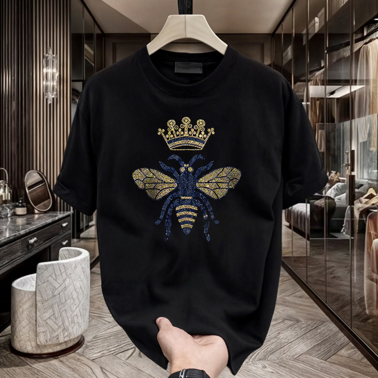 Men's Luxury Cotton T-shirts (BUTTERFLY)