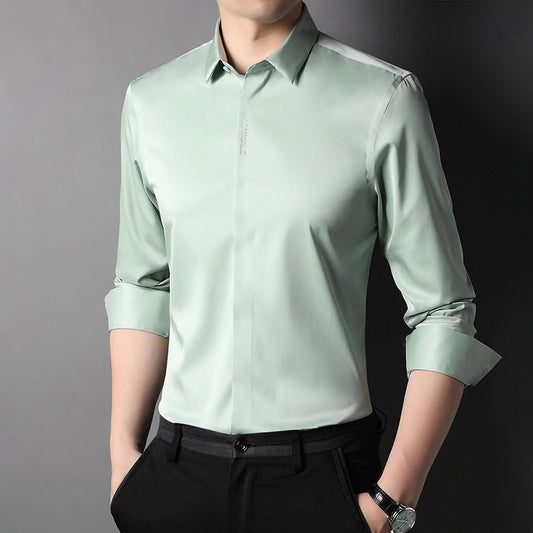 Men's Solid Premium Cotton Shirt