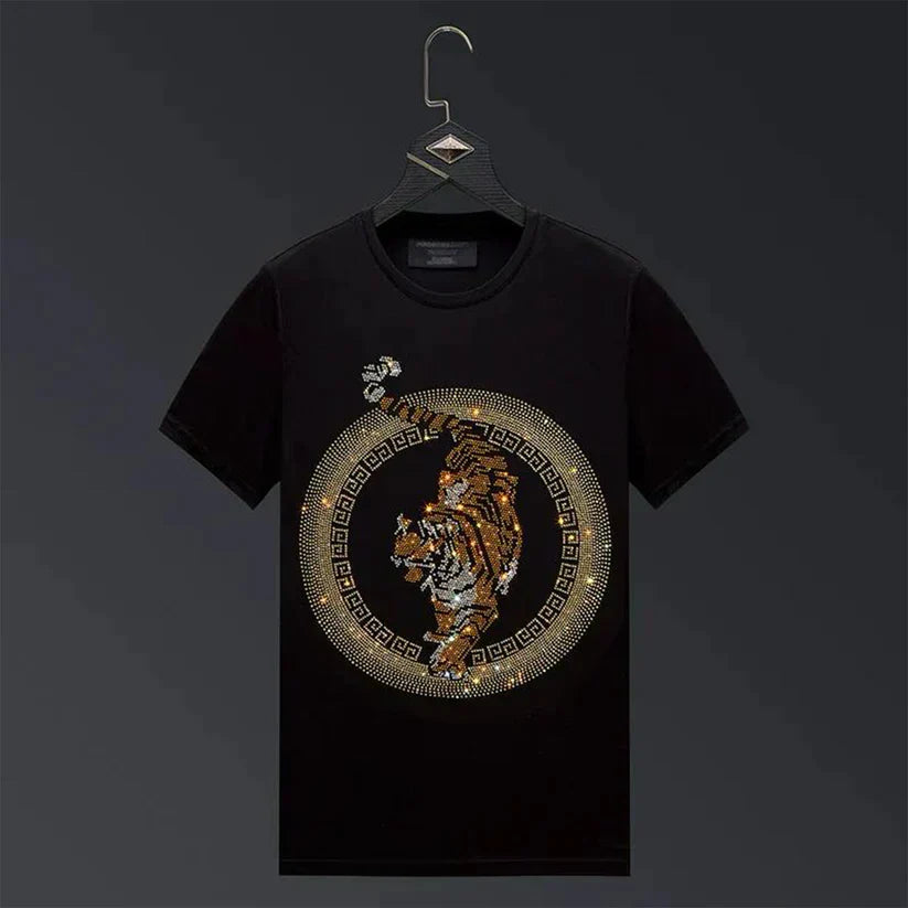 Pack Of 2 Luxury Cotton T-shirts (TIGER3+TIGER4)