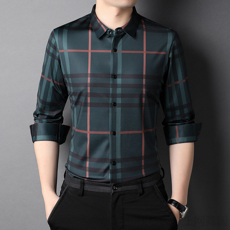 Pack of 2 Full Sleeve Cotton Check Shirt (SBP+GBL)