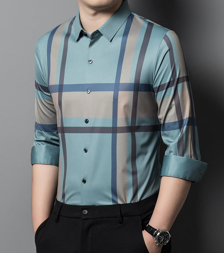 Skyline Elegance Full Sleeve Cotton Check Shirt (GC 2)