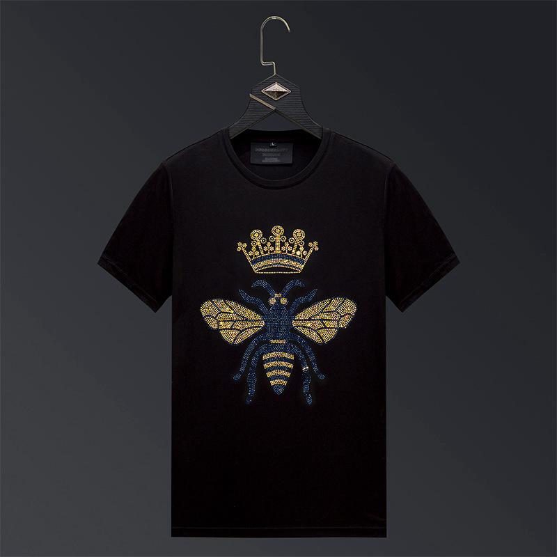 Pack Of 2 Luxury Cotton T-shirts (BUTTERFLY+QUEEN)