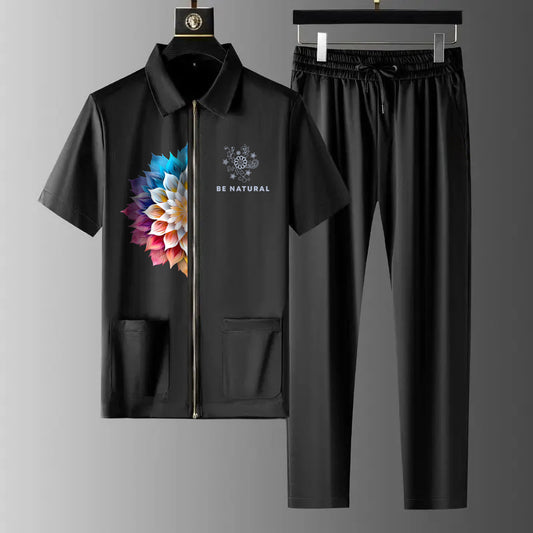 Luxury Zipper Co-ord Set for Men